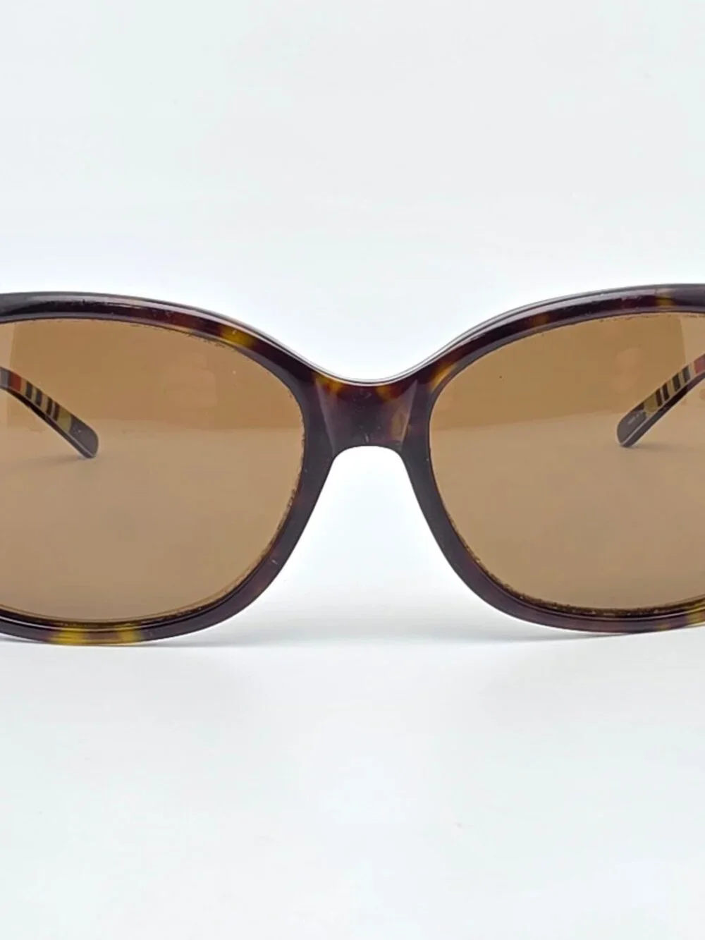 Kate Spade Annika Tortoise on Stripe Frame Polarized Brown Lens Sunglasses 56mm